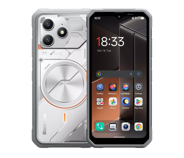 Blackview FORT 100 8/128GB srebrny 90Hz - 1524404 - zdjęcie